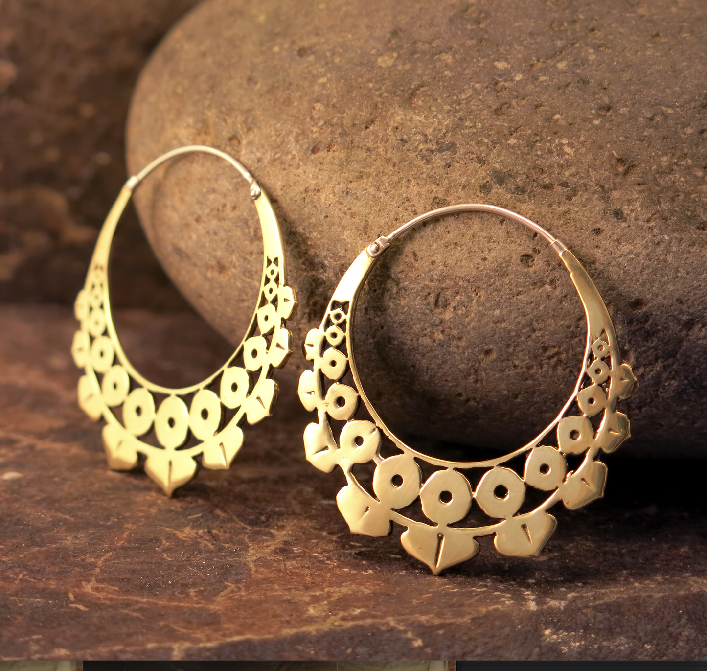 Lotus Geo ~ Italian Brass