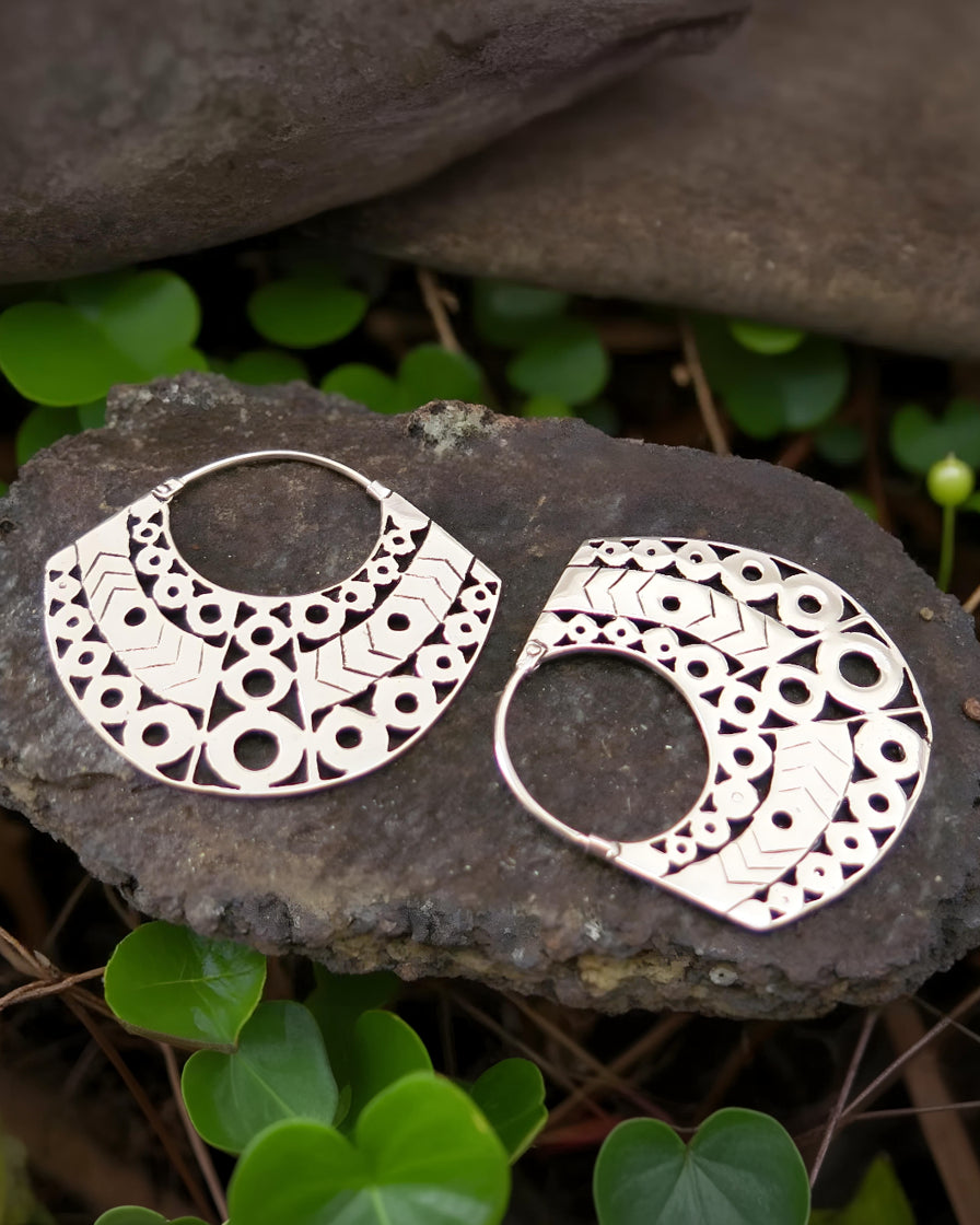Aztec Mini ~ Silver Plated