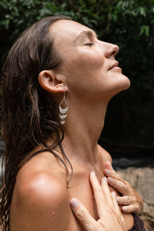 Berber Earrings ~ Silver Plated