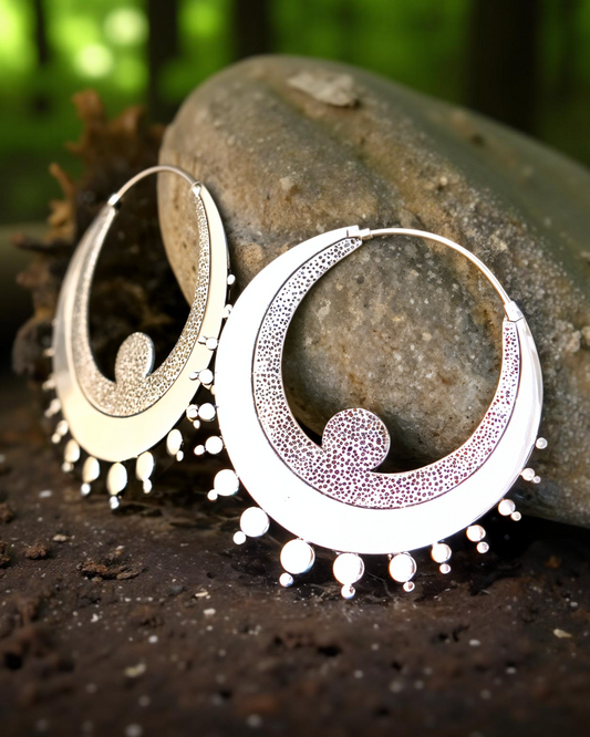 Angel Earrings ~ Silver Plated