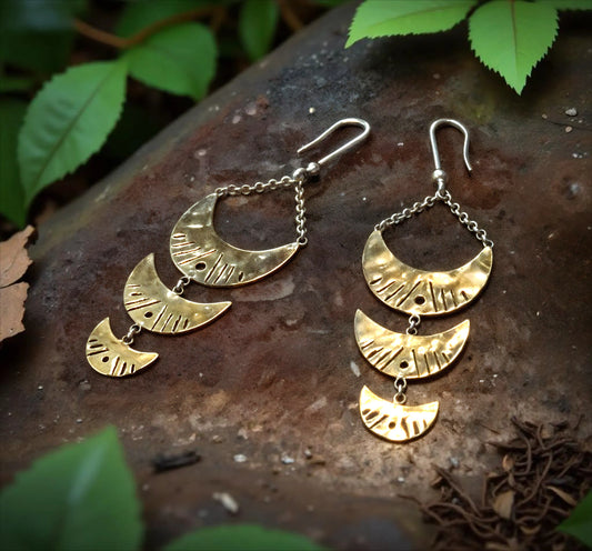Berber Earrings ~ Italian Brass